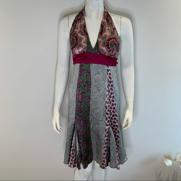 Patterned Halter Top EV0011 - Picture 9 of 9